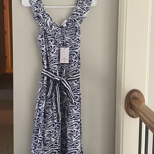 NWT Navy & White Dress - Vineyard Vines for Target